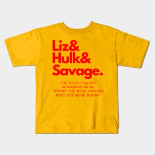 The Mega Powers Kids T-Shirt